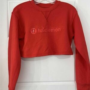 NWOT Lululemon All Yours Cropped Crew *Lunar New Year size 6